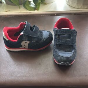 Saucony Jazz baby boys 7.5 navy blue